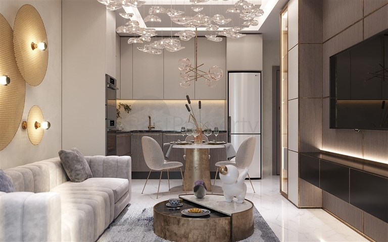 مجمع قيد الإنشاء في منطقة كليوباترا