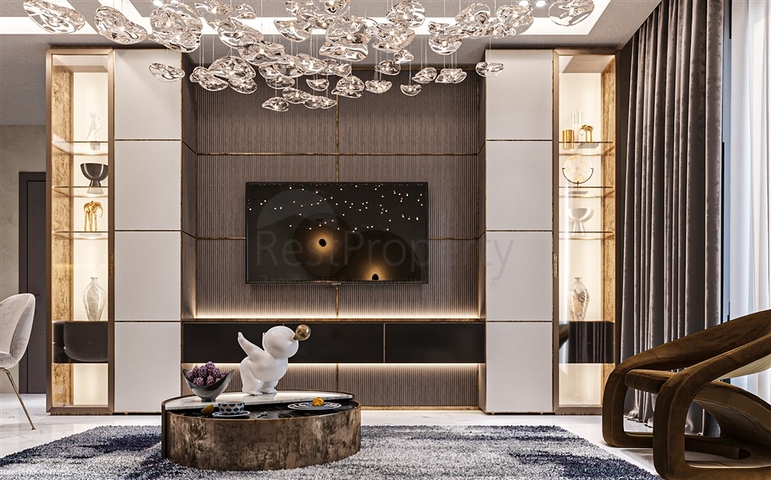 مجمع قيد الإنشاء في منطقة كليوباترا