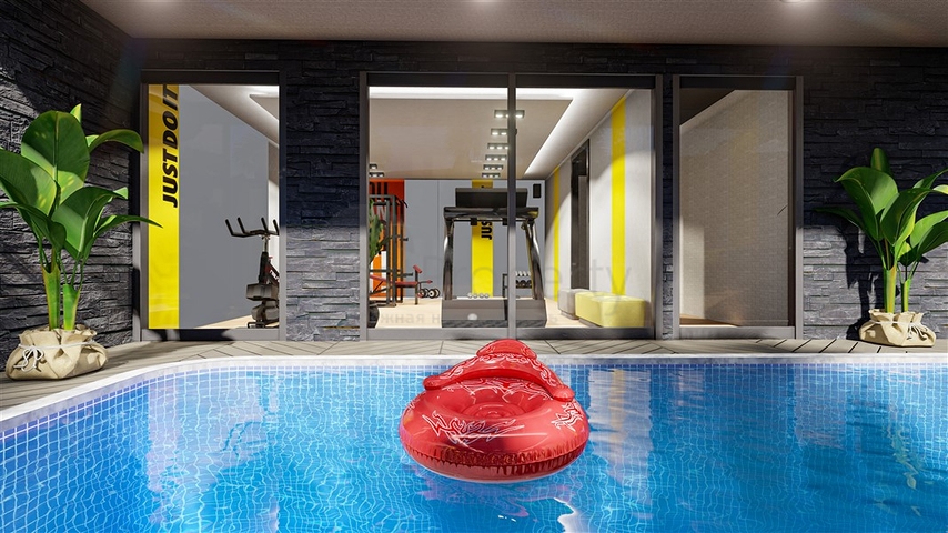 مجمع قيد الإنشاء في منطقة كليوباترا