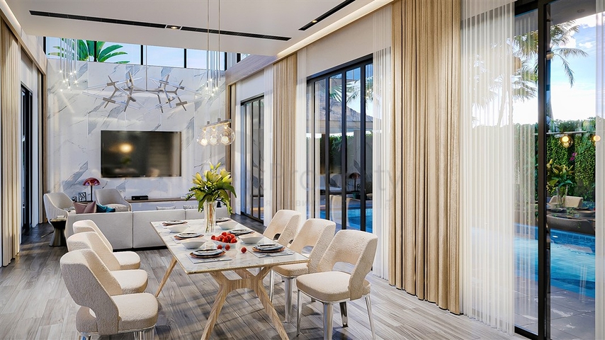 فلل من الدرجة الممتازة على بعد 50 متر من البحر