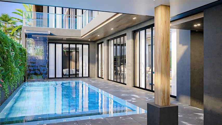 فلل من الدرجة الممتازة على بعد 50 متر من البحر