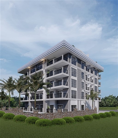 مجمع جديد على بعد 100 متر من الشاطئ في وسط ألانيا