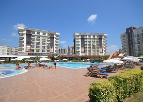 غرفتين وصالة ضمن مجمع في افسلار - الانيا