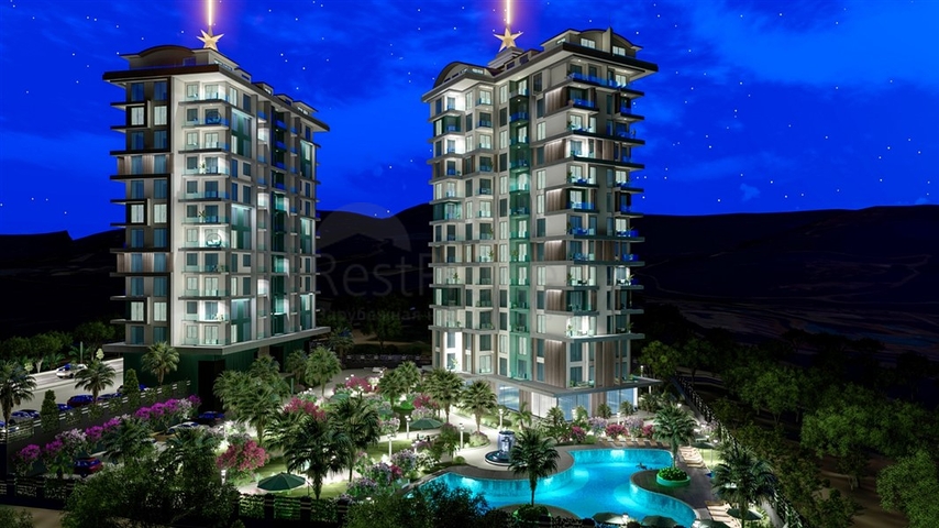 شقة 1+1 في منطقة محمودلار