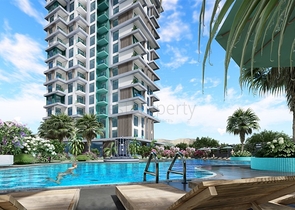 شقة 1+1 في منطقة محمودلار