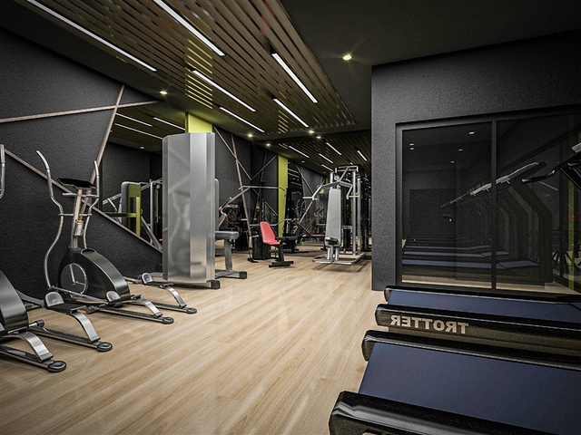 2 + 1 شقة في مجمع جديد مع البنية التحتية للفنادق