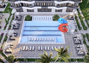 2 + 1 شقة في مجمع جديد مع البنية التحتية للفنادق