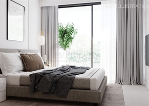 مجمع جميل ومريح للاستثمار والعيش الذاتي 