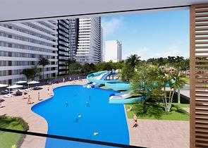 شقة فاخرة على بعد 500 متر من البحر