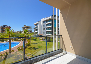 شقة مفروشة 1 + 1 في أوبا