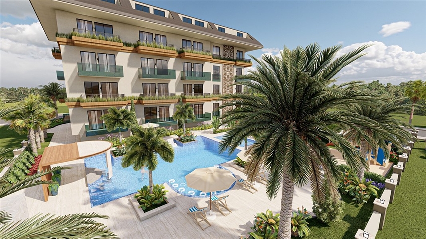 مشروع جديد قيد الإنشاء على بعد 800 متر من البحر في منطقة أوبا