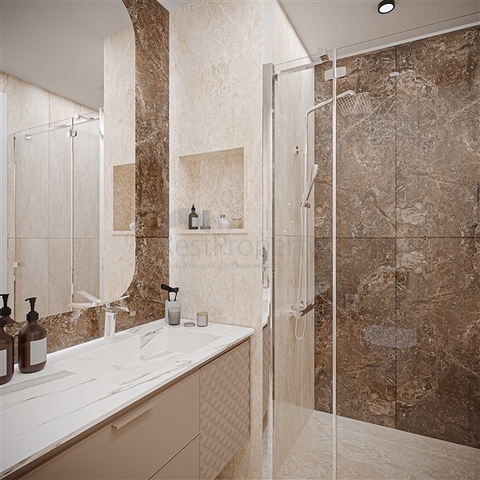 مشروع جديد قيد الإنشاء على بعد 800 متر من البحر في منطقة أوبا