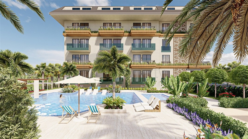 مشروع جديد قيد الإنشاء على بعد 800 متر من البحر في منطقة أوبا