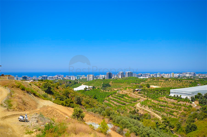فيلا في سيتا 4 + 1 مع حديقة صغيرة وإطلالات على البحر والجبل في منطقة كارجيجاك الخلابة