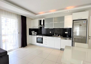 شقة 1+1 في مجمع سكني مع شاطئ خاص