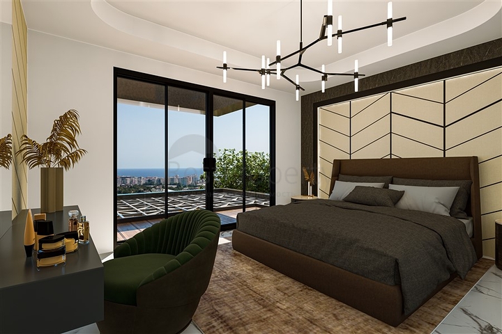 مشروع فريد من فيلا 5 + 1 في منطقة كيستيل