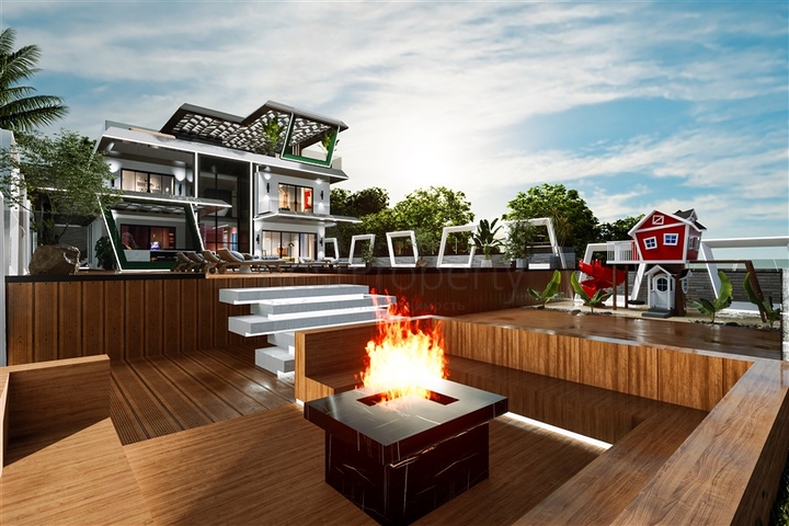 مشروع فريد من فيلا 5 + 1 في منطقة كيستيل