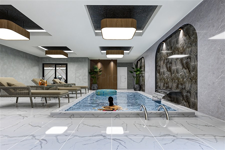 مشروع فريد من فيلا 5 + 1 في منطقة كيستيل