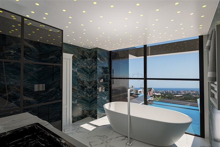 مشروع فريد من فيلا 5 + 1 في منطقة كيستيل