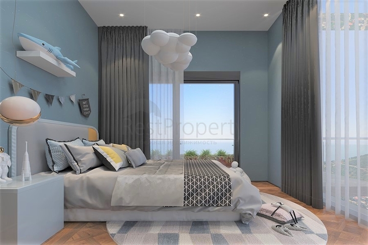 مجمع فلل جديد بإطلالة بانورامية على البحر في منطقة تيبي