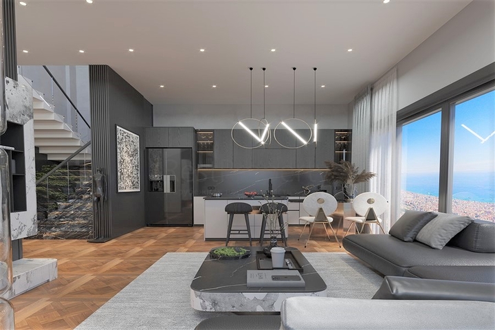 مجمع فلل جديد بإطلالة بانورامية على البحر في منطقة تيبي