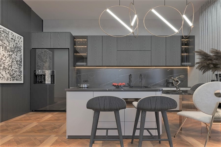 مجمع فلل جديد بإطلالة بانورامية على البحر في منطقة تيبي