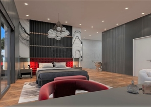 مجمع فلل جديد بإطلالة بانورامية على البحر في منطقة تيبي