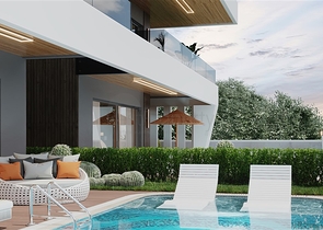 مجمع فلل جديد بإطلالة بانورامية على البحر في منطقة تيبي