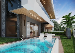 مجمع فلل جديد بإطلالة بانورامية على البحر في منطقة تيبي