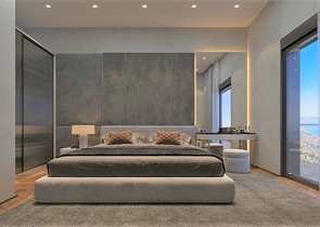 مجمع فلل جديد بإطلالة بانورامية على البحر في منطقة تيبي