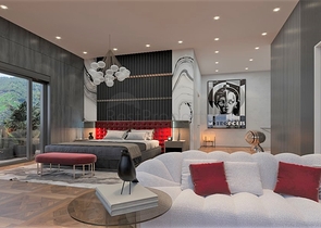 مجمع فلل جديد بإطلالة بانورامية على البحر في منطقة تيبي