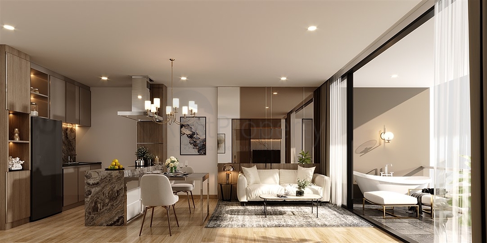 شقق فاخرة في شاطئ كاتا