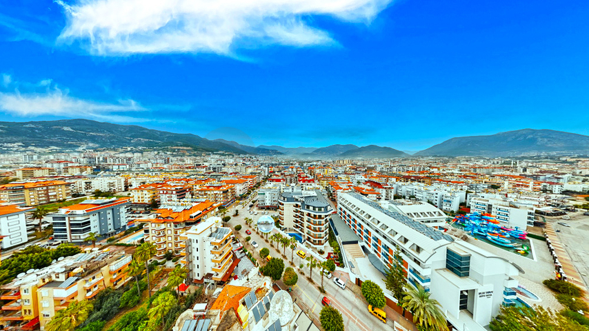 شقة 1+1 في مجمع فاخر على مسافة قريبة من البحر