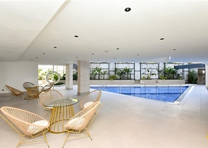 شقة 1+1 في مجمع فاخر على مسافة قريبة من البحر