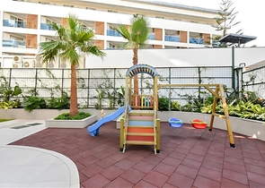 شقة 1+1 في مجمع فاخر على مسافة قريبة من البحر