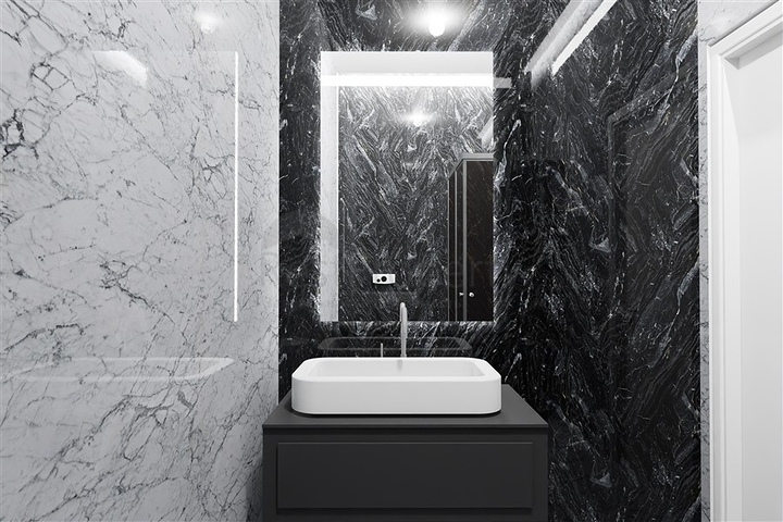 مجمع سكني قيد الإنشاء في حي دميرتاش