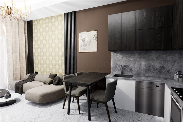 مجمع سكني قيد الإنشاء في حي دميرتاش