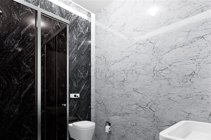 مجمع سكني قيد الإنشاء في حي دميرتاش