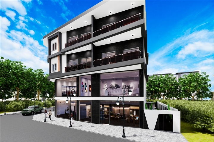 مجمع سكني قيد الإنشاء في حي دميرتاش