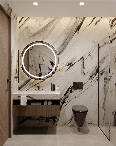 فيلا 3+1 مع جاكوزي على السطح 250 متر من البحر