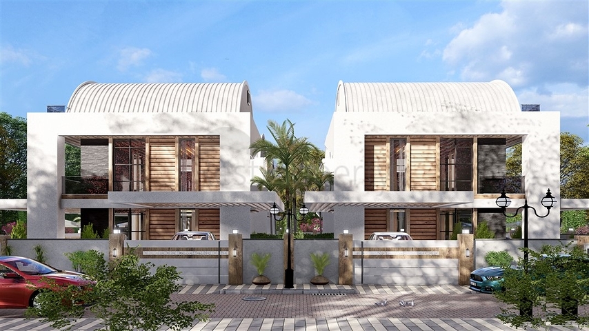 فيلا 3+1 مع جاكوزي على السطح 250 متر من البحر