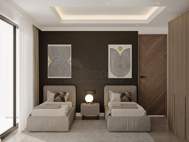 فيلا 3+1 مع جاكوزي على السطح 250 متر من البحر