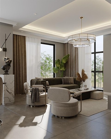 فيلا 3+1 مع جاكوزي على السطح 250 متر من البحر