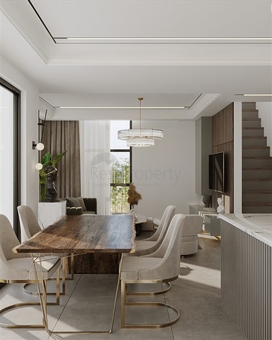 فيلا 3+1 مع جاكوزي على السطح 250 متر من البحر