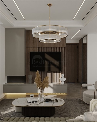 فيلا 3+1 مع جاكوزي على السطح 250 متر من البحر