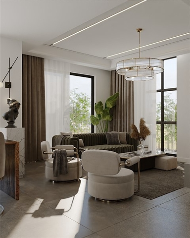 فيلا 3+1 مع جاكوزي على السطح 250 متر من البحر