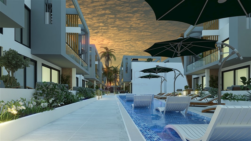 مجمع جديد في منطقة يني بوغازيتشي الخلابة