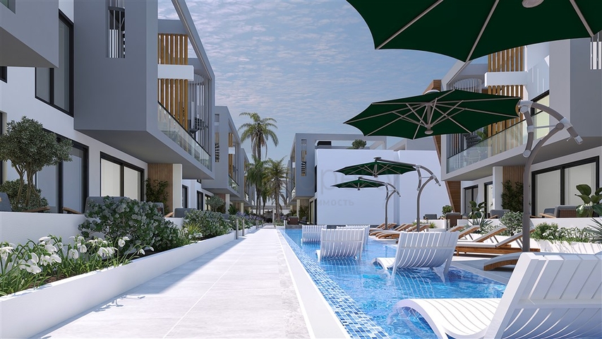 مجمع جديد في منطقة يني بوغازيتشي الخلابة