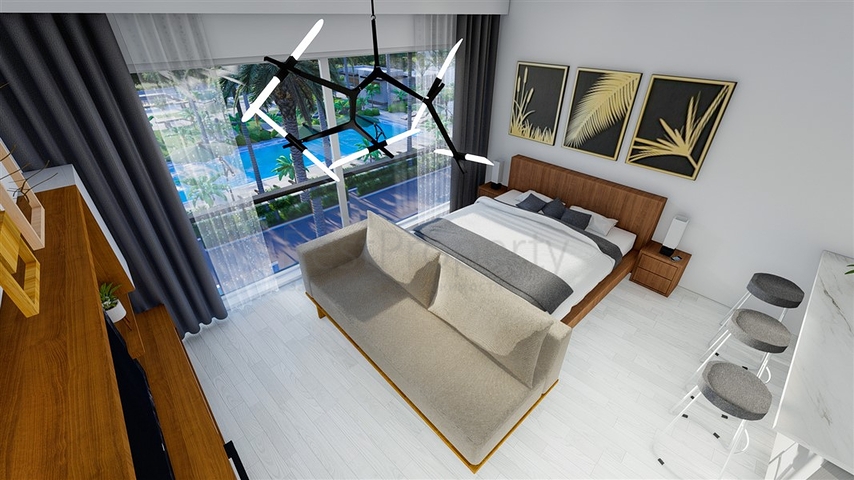 مجمع منخفض الارتفاع على بعد 600 متر من الشاطئ في منطقة إسكيلي