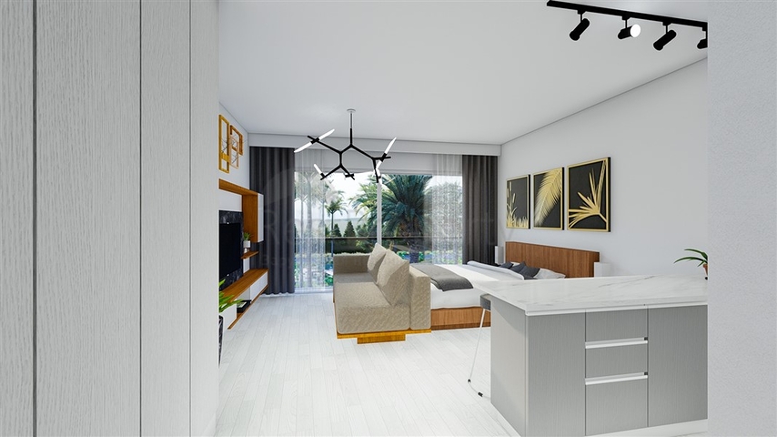 مجمع منخفض الارتفاع على بعد 600 متر من الشاطئ في منطقة إسكيلي